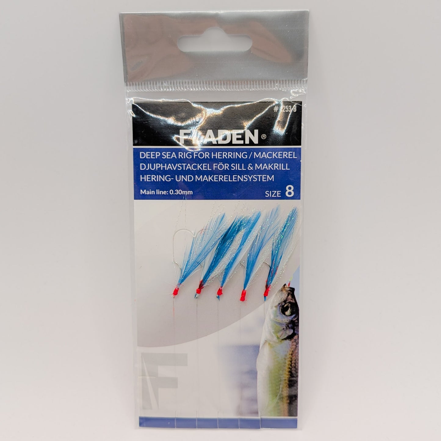 Fladen Herring Crochet Feather Glitter #8