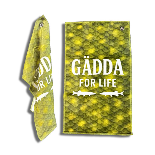 Fiskehandduk, Gädda For Life (30x52cm)