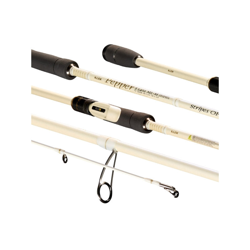 Illex Pepper Stripes OPS 7.10 ft 3-15g (Reel) 2-part (Incl. tube)