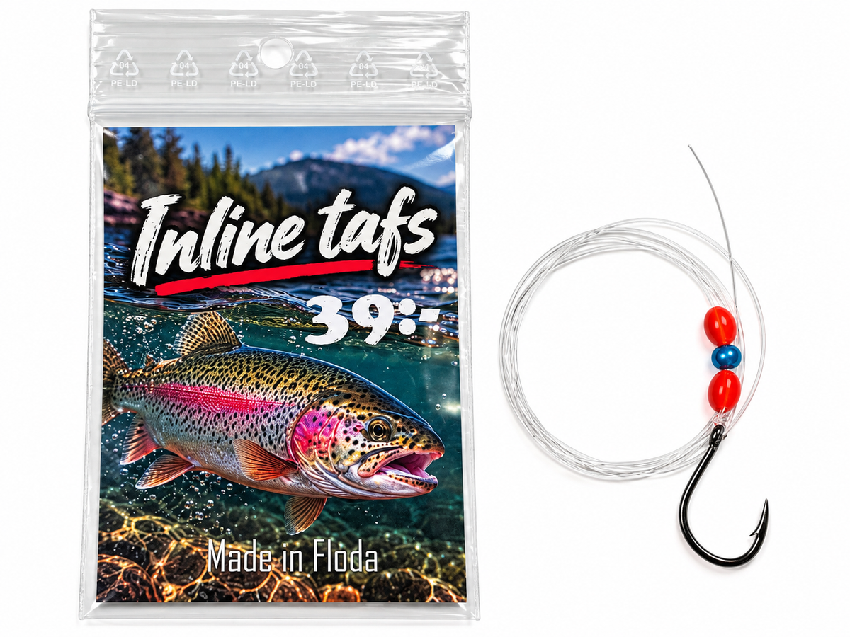 Inline-tafs för regnbåge (Made in Floda)