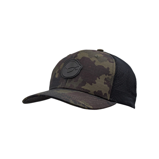Korda Logo Patch Cap Dark Camo