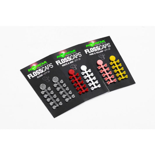 Korda Floss Caps - Clear