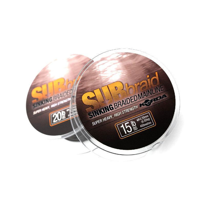 Korda Sub Line Braided Line 20lb 450m