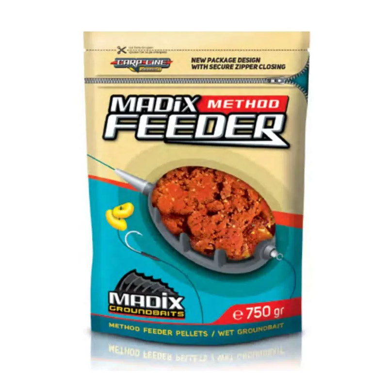 Madix Wet Groundbait for Feeder & Method Feeder 750 gr, Scopex & Mango