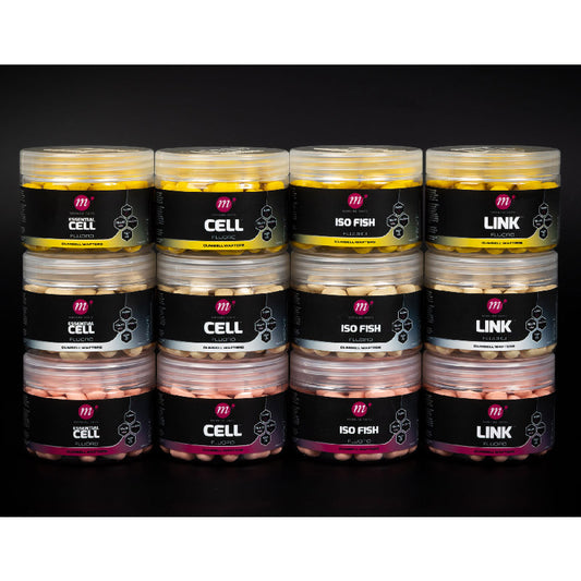 Mainline Cell Dumbell Fluoro Wafters - 15mm