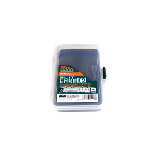 Meiho F9 Slit Form Case Krok/Stingerbox (146x103x23mm), Clear