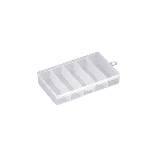 Meiho Mini Hunter Case Terminal Tackle Box (122x80x26mm), Clear