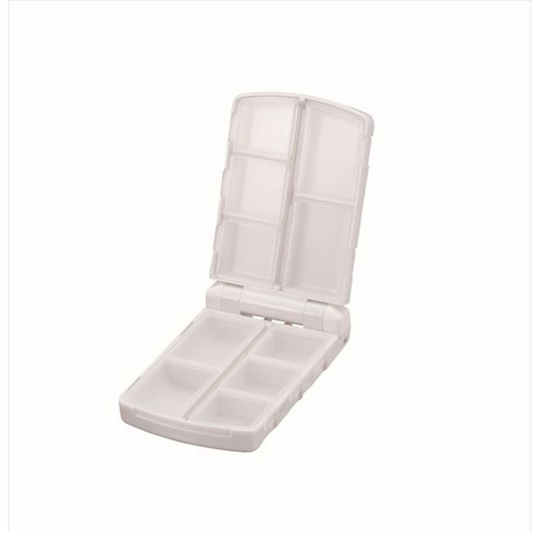 Meiho Premium Akiokun PA-10SS Flip Case Terminal Tackle Box (97x64x20mm), White