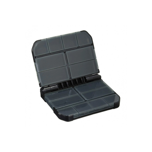 Meiho VS-388SD Flip Case Terminal Tackle Box (122x87x28mm), Black