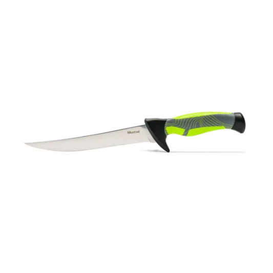 Mustad 7in (17.78cm) Fillet Knife (Filékniv), Green