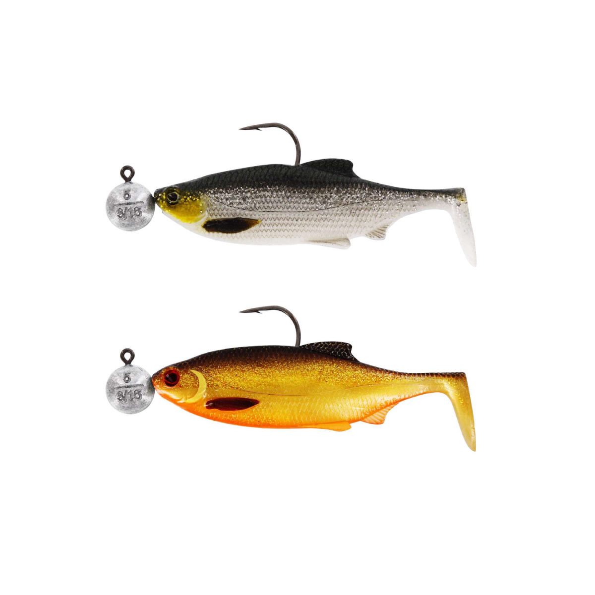 Westin Ricky The Roach Shadtail RnR 7cm (5g #3/0), 2-pack