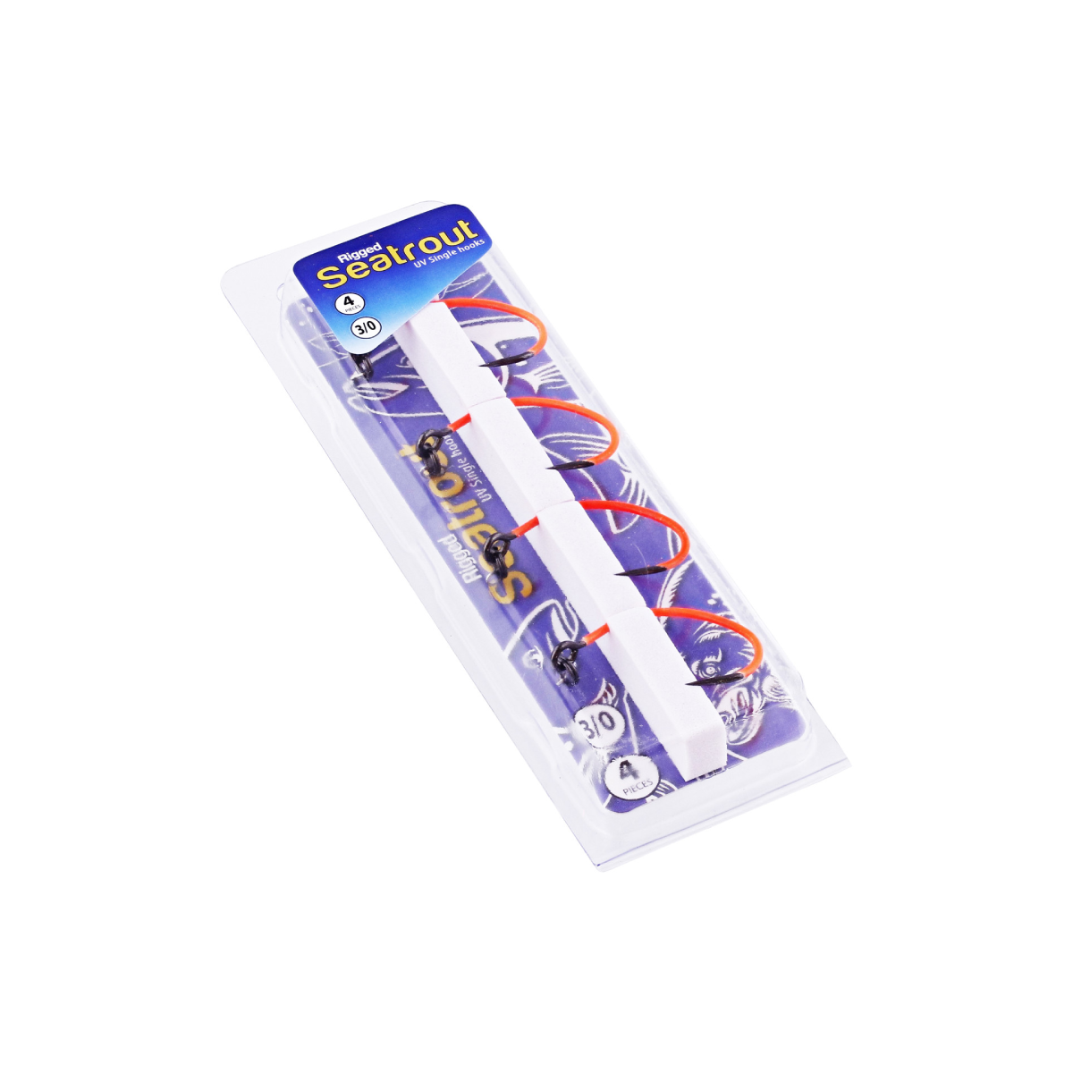 Westin Rigged Seatrout Single Hooks UVO