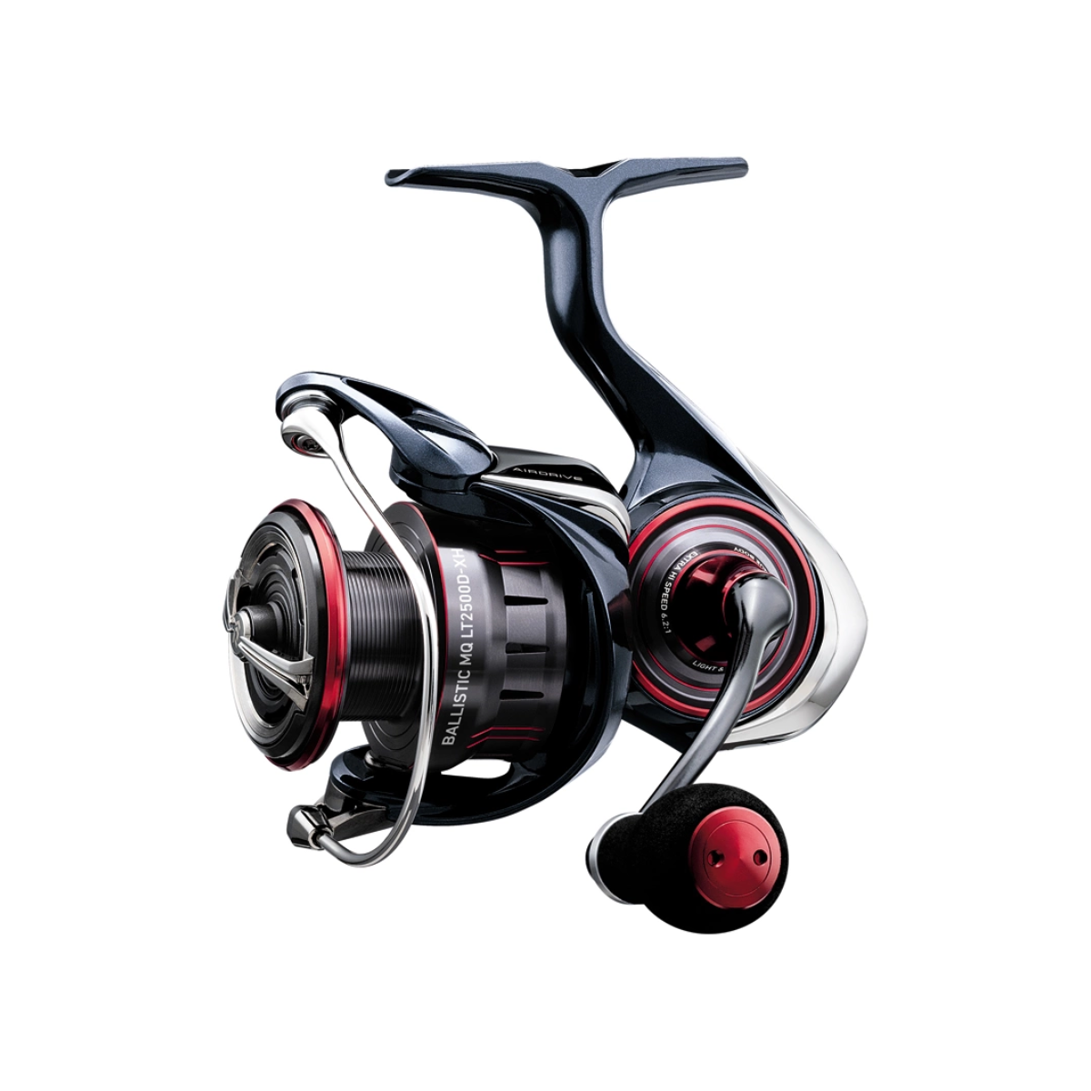 Daiwa 25 Ballistic MQ LT2500D-XH, Haspel