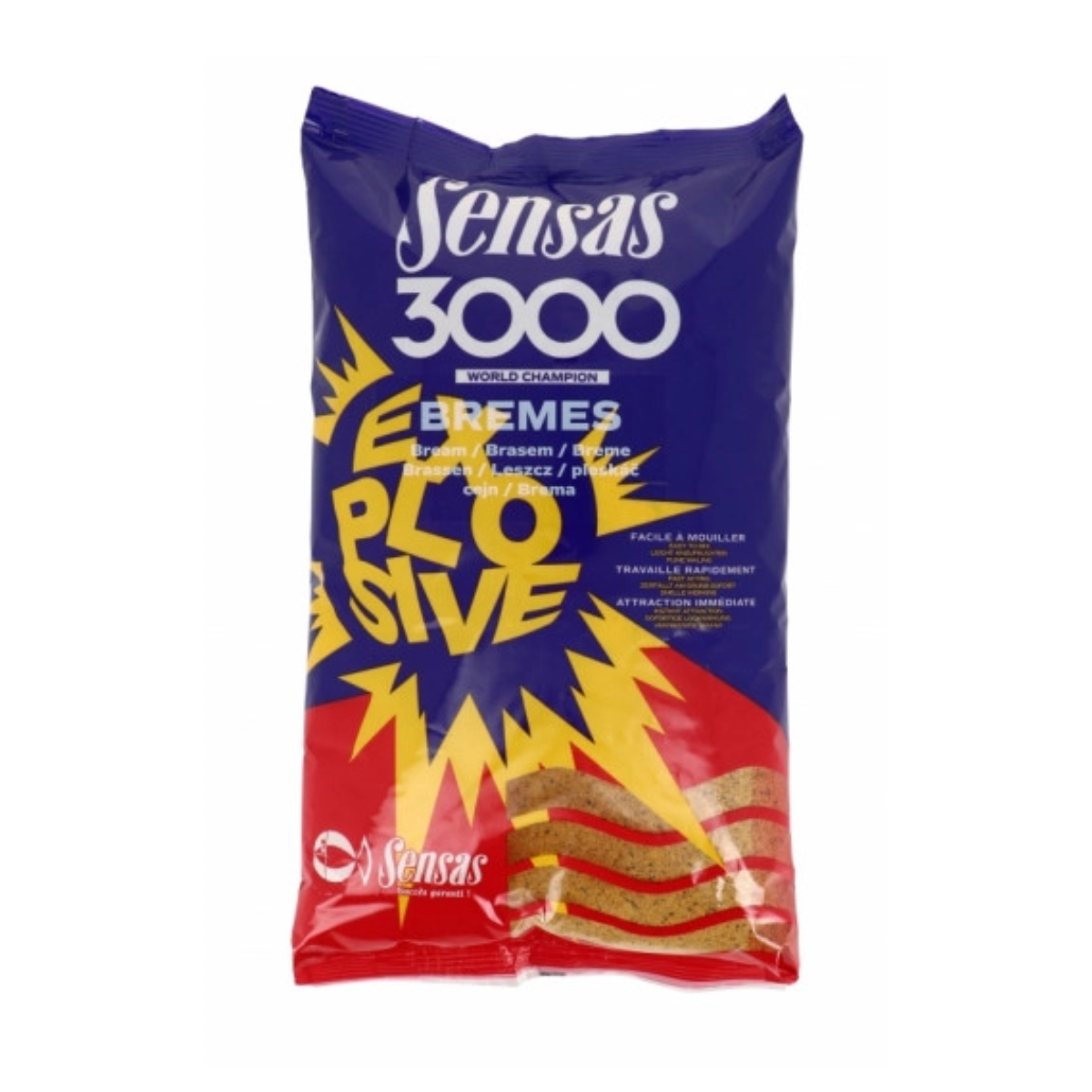 Sensas 3000 EXPLOSIVE Bream (BRÈMES), 1kg