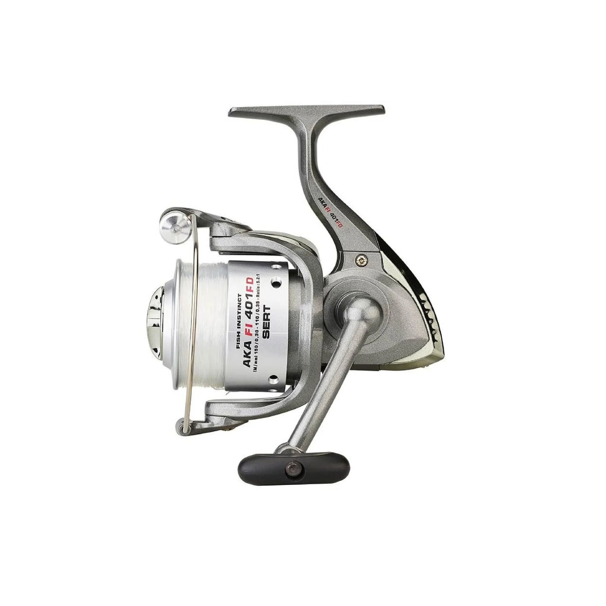 Sert AKA FI 301FD (incl. spooled 180m 0.25mm nylon line), Reel