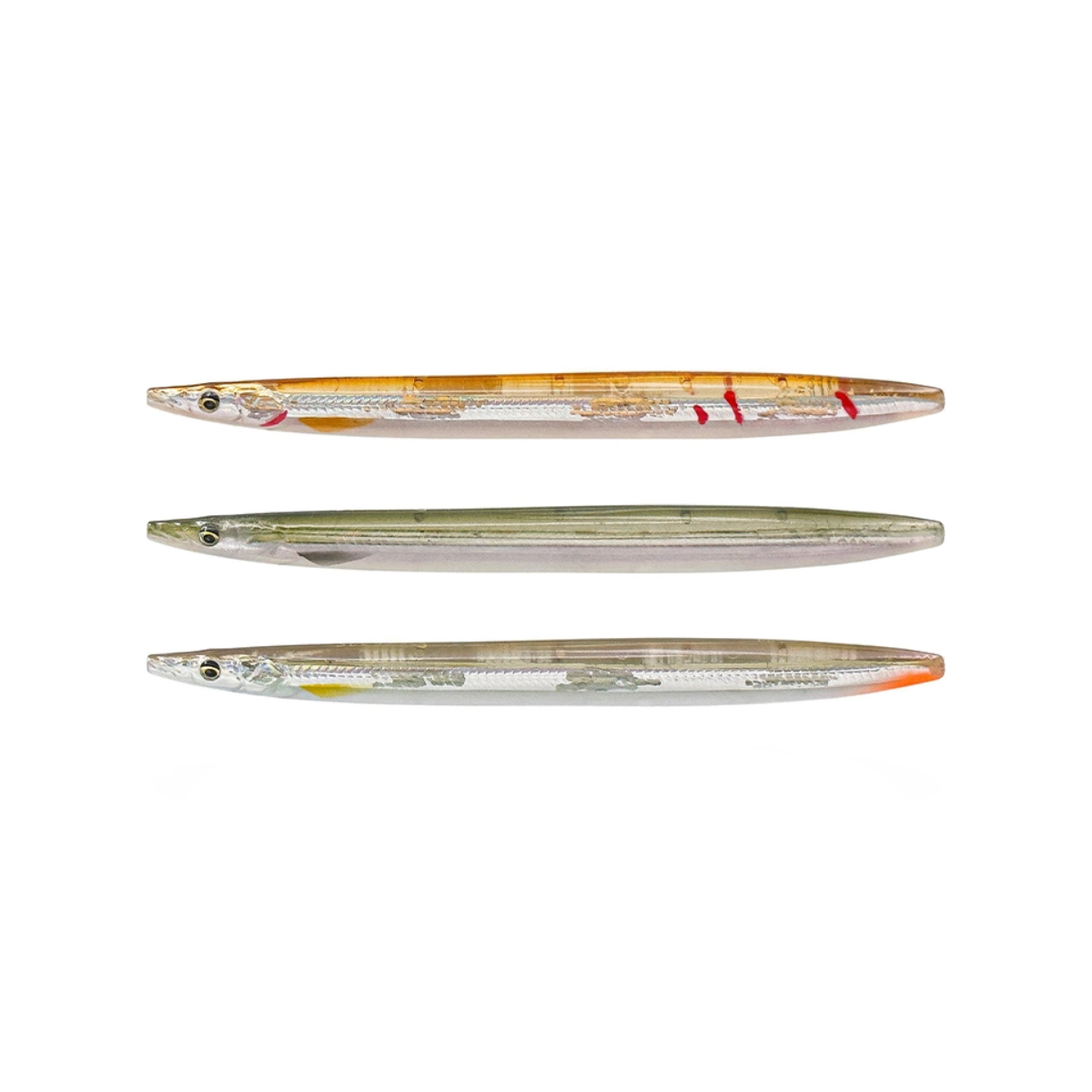 Savage Gear 3D Line-Thru Sandeel Signature Kit (Limited Edition) 12.5cm 19g, 3-pack