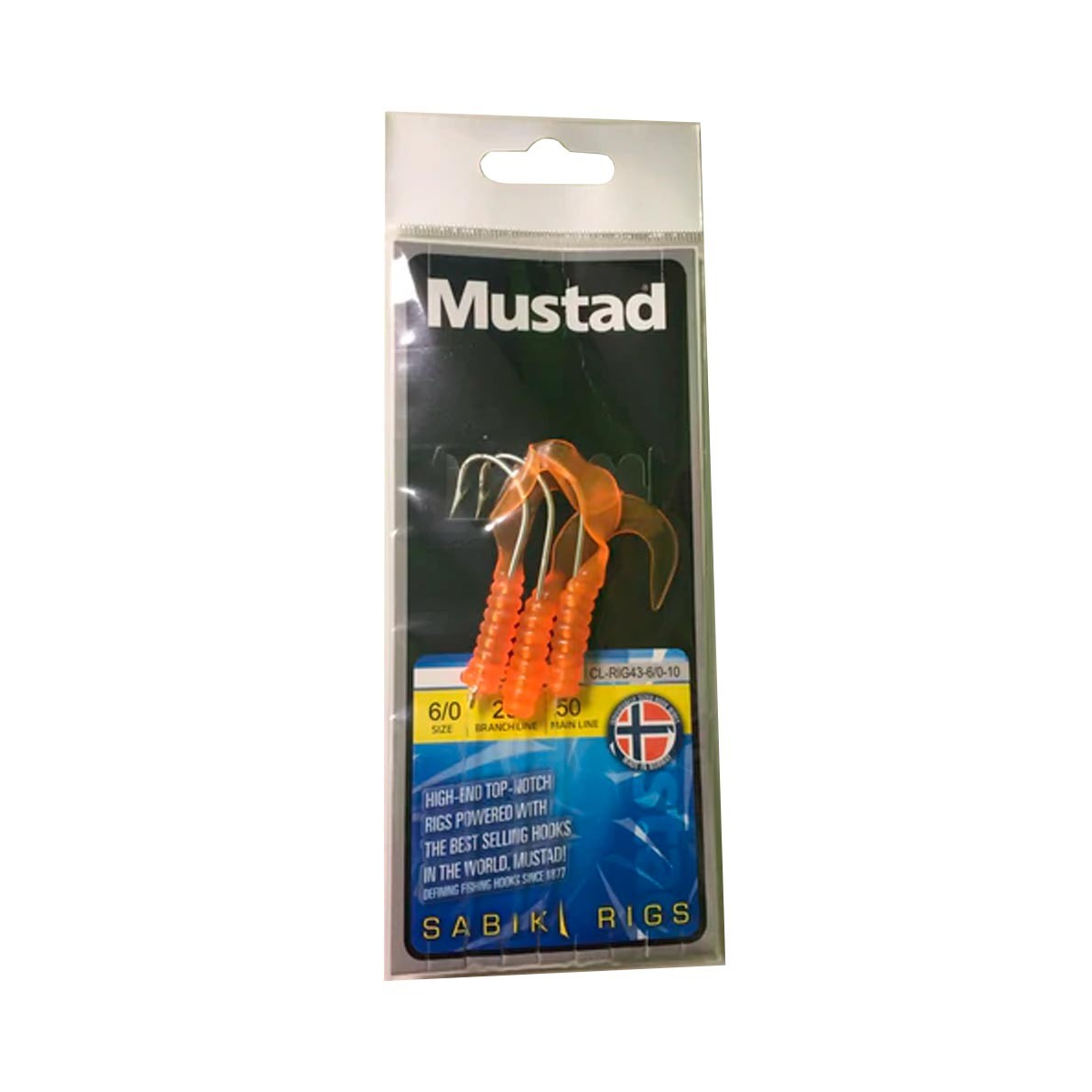 Mustard Sabiki Orange Cod Rig Hook