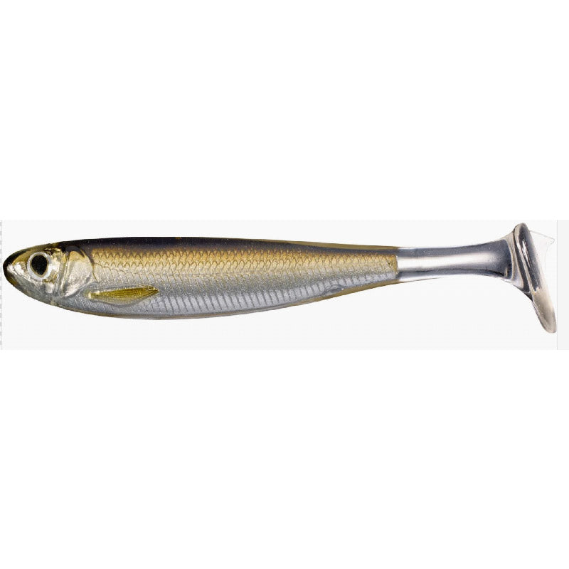 LIVETARGET Slow-Roll Shiner 85mm, 4-pack