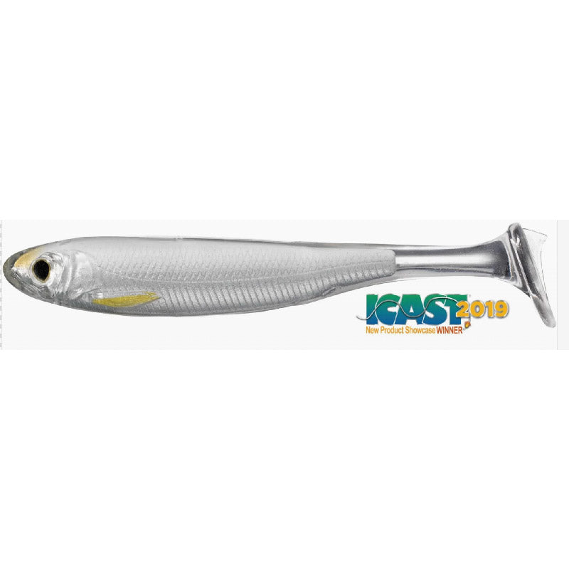 LIVETARGET Slow-Roll Shiner 85mm, 4-pack