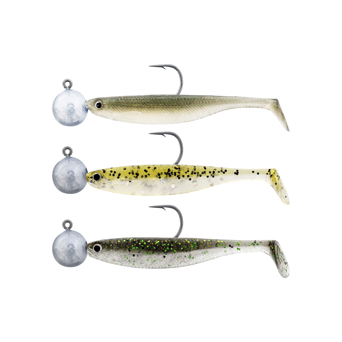 Westin ShadTeez Slim RnR 5cm (3g #4), 3-pack