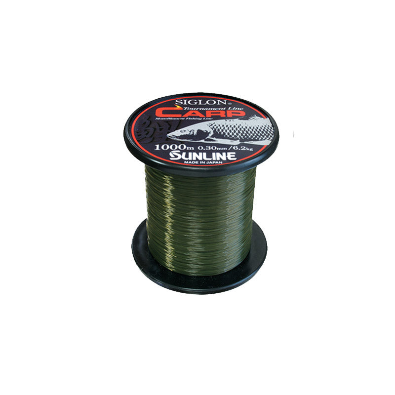 Sunline Siglon Carp 1000 meters, Matte Green