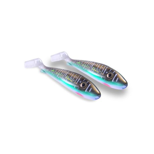 Black zonker McRubber 21cm 88g, 2-pack