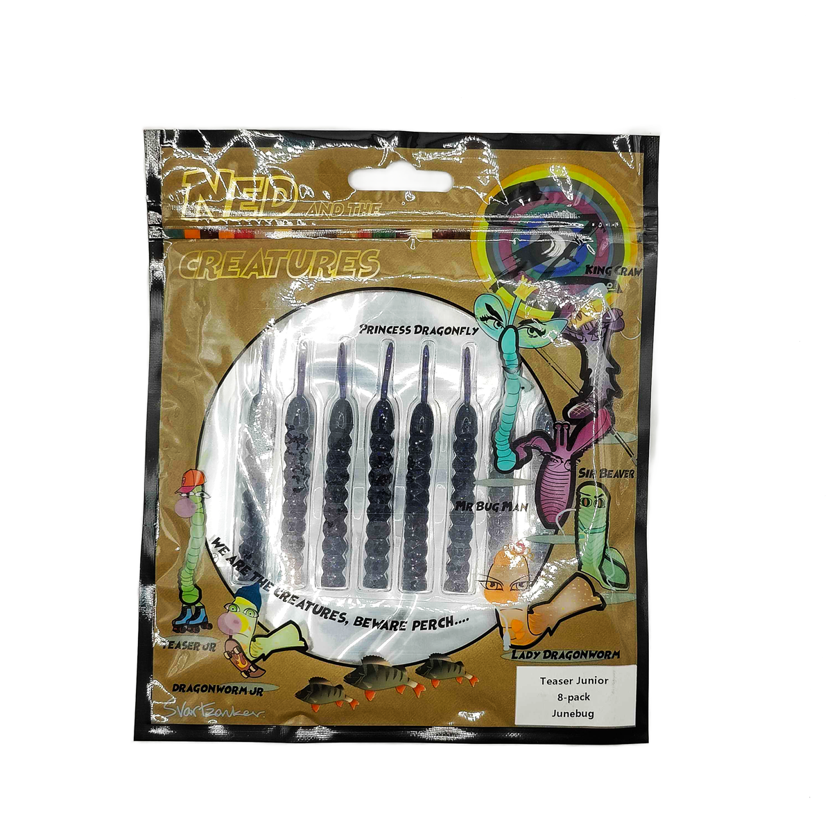 Blackzonker NATC Teaser Junior 8cm, 8-Pack