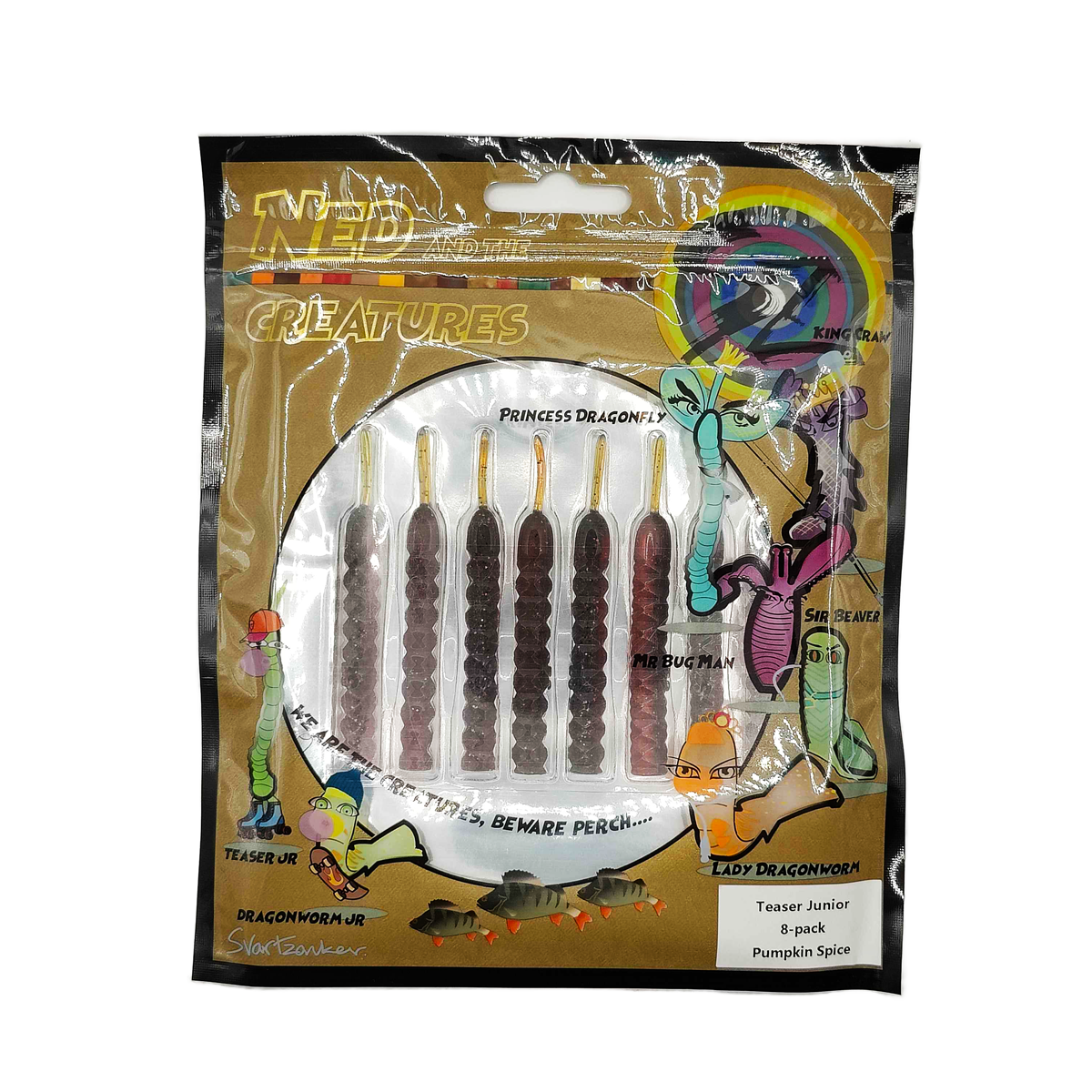 Blackzonker NATC Teaser Junior 8cm, 8-Pack