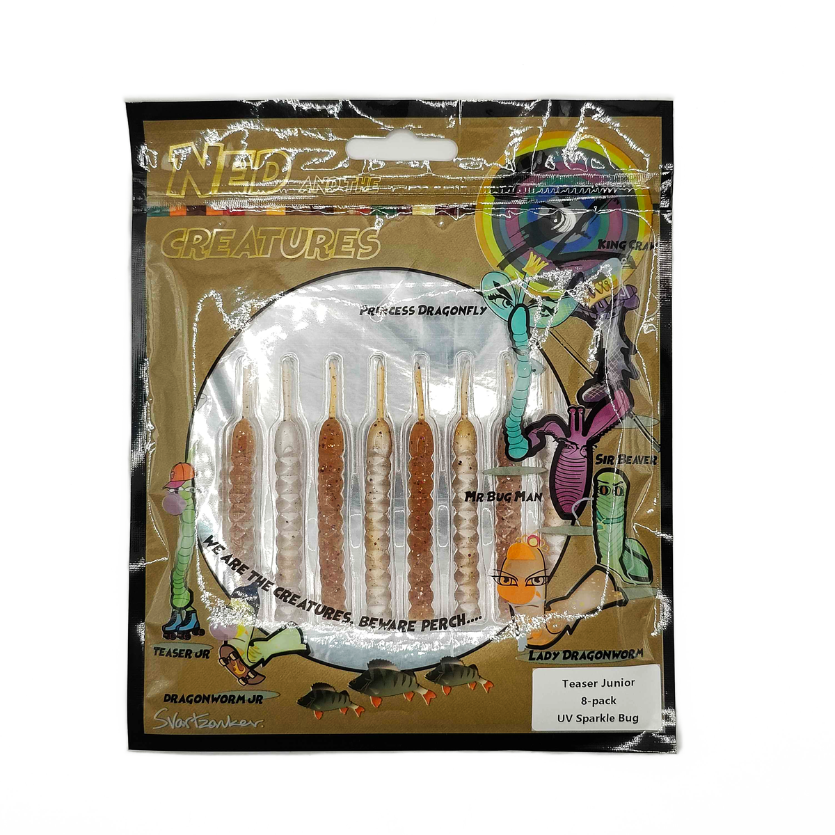 Blackzonker NATC Teaser Junior 8cm, 8-Pack