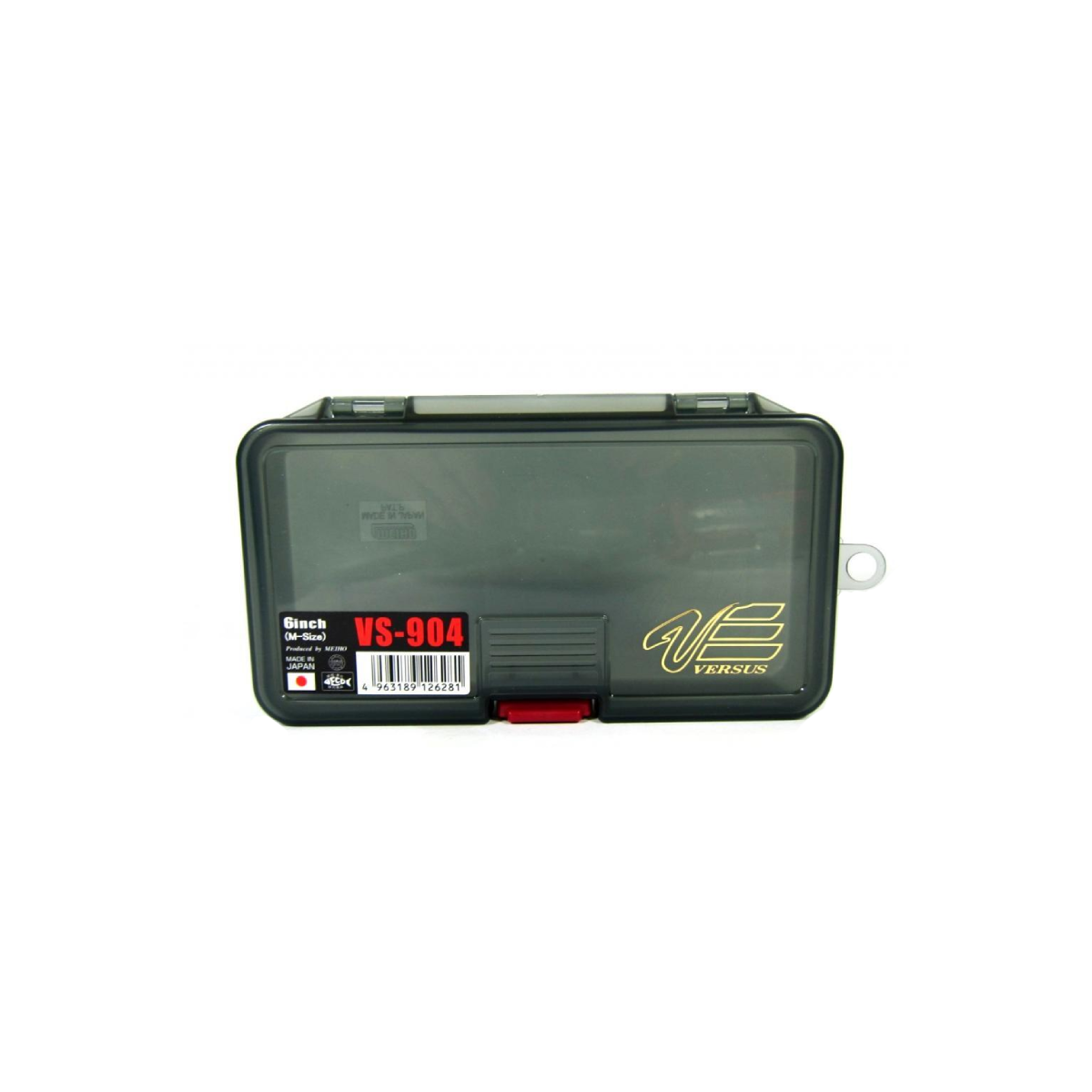 Meiho VS-904 Bait Box 6in M-Size (161x91x31mm), Black