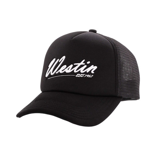 Westin Super Duty Trucker Snapback Cap, Black