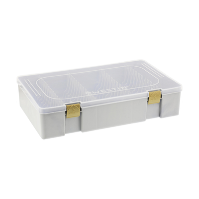 Westin W3 Spinnerbait Storage Box, Gray Clear