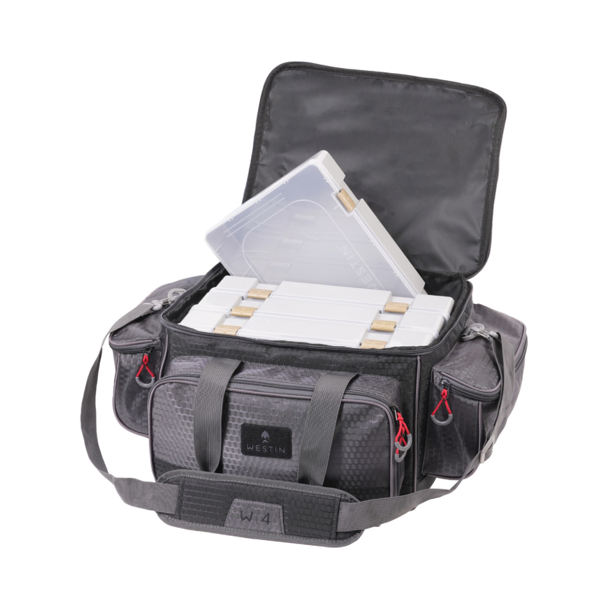 Westin W4 Jumbo Lure Loader, Titanium Black (incl. 4 boxes)