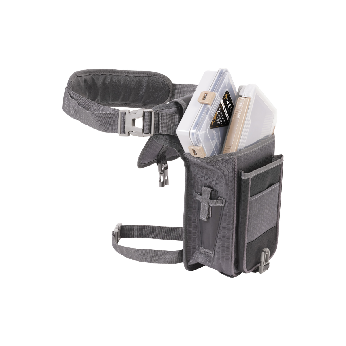 Westin W4 P&amp;T Stalker Bag, Titanium Black (incl. 2 boxes)