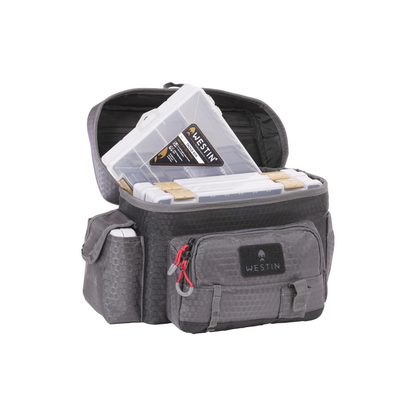 Westin W4 Waist Bag, Titanium Black (incl. 4 boxes)