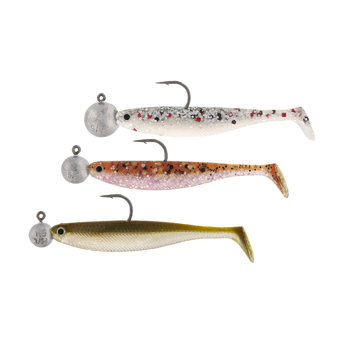 Westin ShadTeez Slim RnR 4.7cm 1.85in (TPE), 3-pack