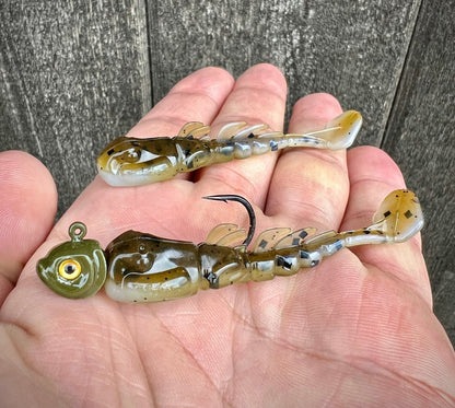 X Zone Lures Stealth Invader 7.6cm 3in, 6-pack