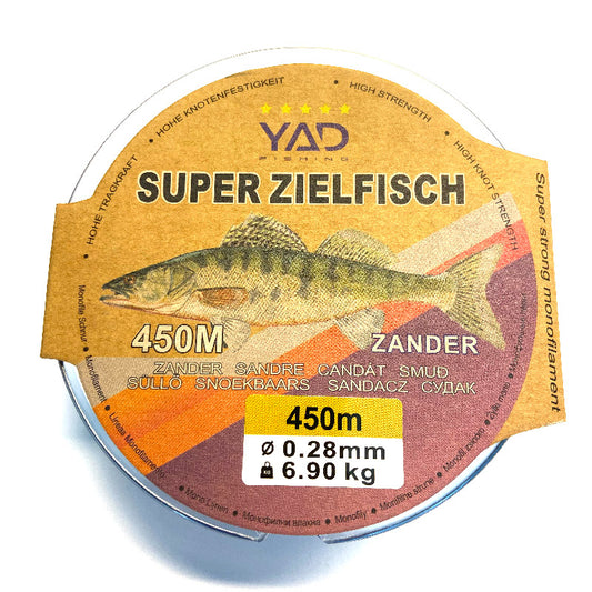 YAD Nylonlina Gös, Light Blue 450 meter