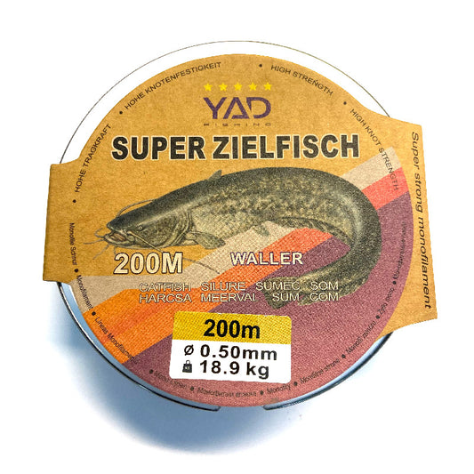 YAD Nylonlina Mal, Moss Green 200 meter