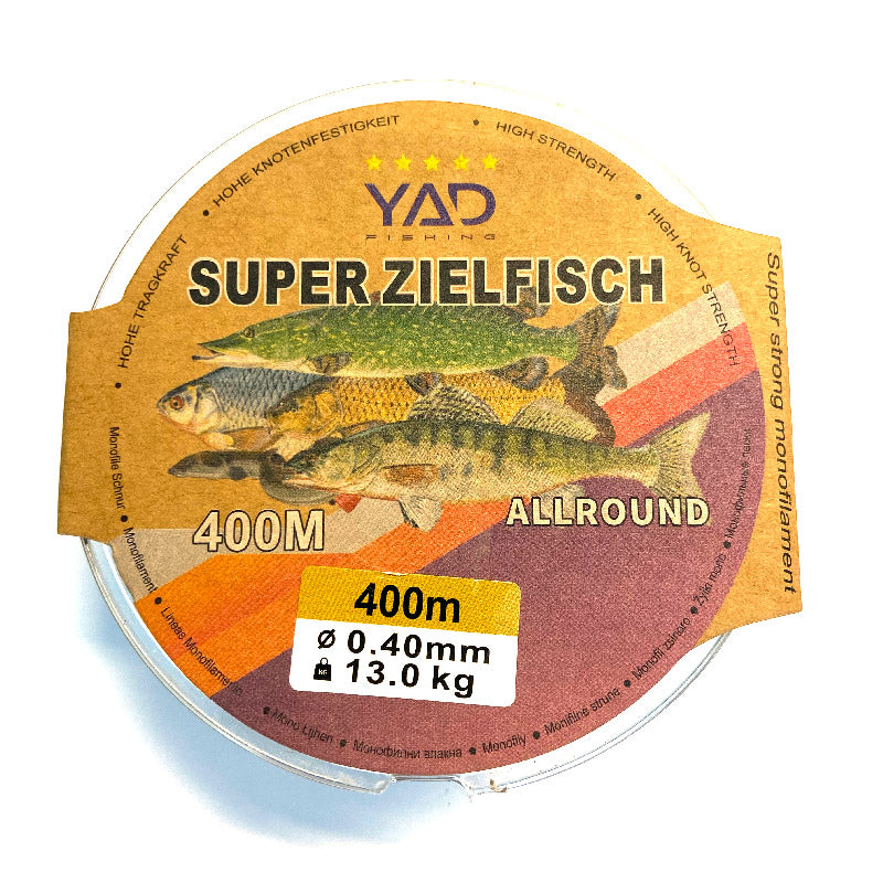 YAD Allround Nylon line Clear, 400 meters