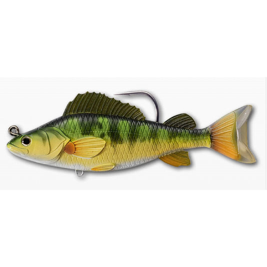 LIVETARGET Swimbait Yellow Perch, 134mm, 35g