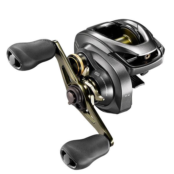 Shimano Curado DC 151 XG (vänster), Multi