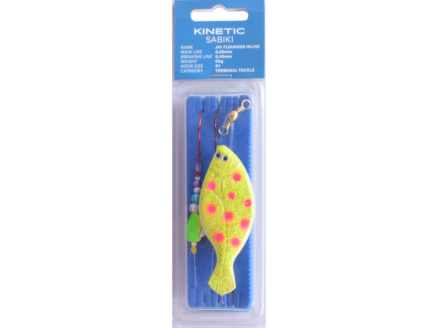 Kinetic sabiki jay flounder inline flatfish tackle