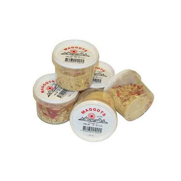 Fibe maggots red/white